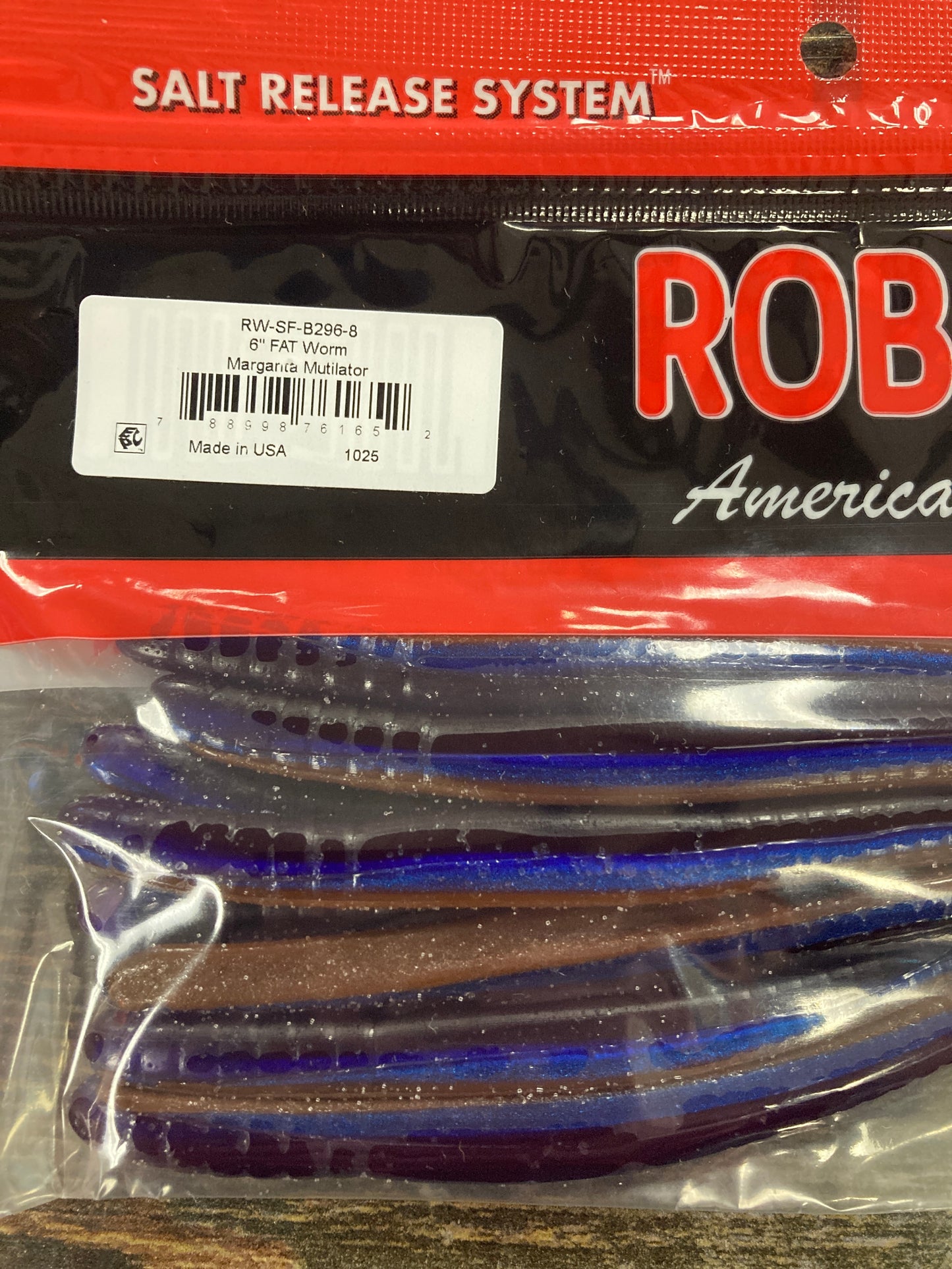 Roboworm Fat Straight Tail 6" Margarita Mutilator
