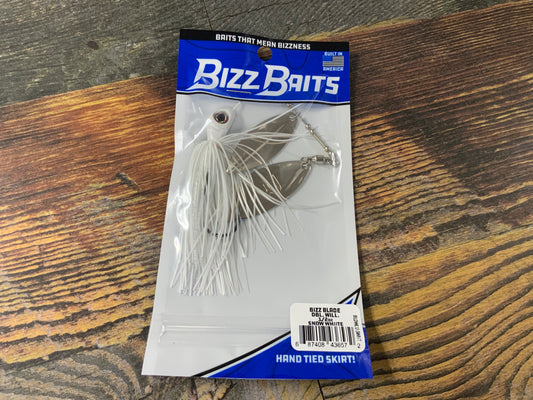 Bizz Baits Dbl Willow 1/2 oz. Snow White
