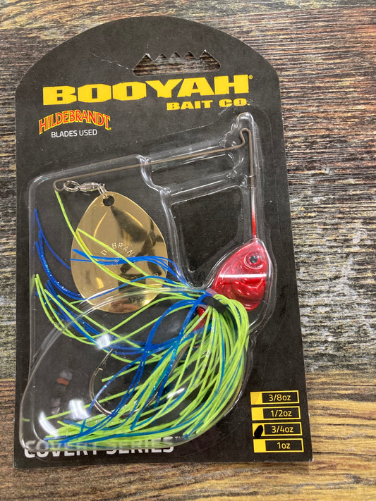 BOOYAH Covert Series 3/4 oz. Blue Chart Red Head