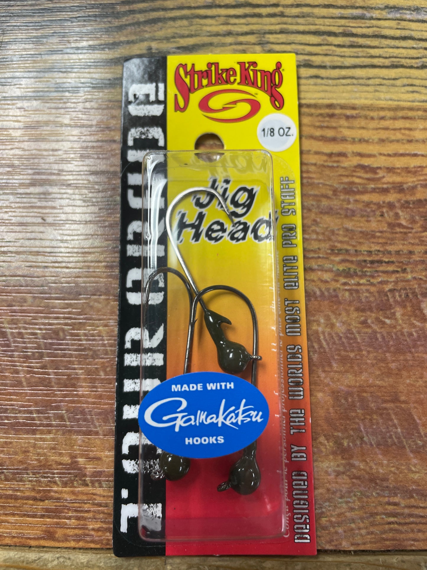 Strike King Jig Head 1/8 oz. Green Pumpkin