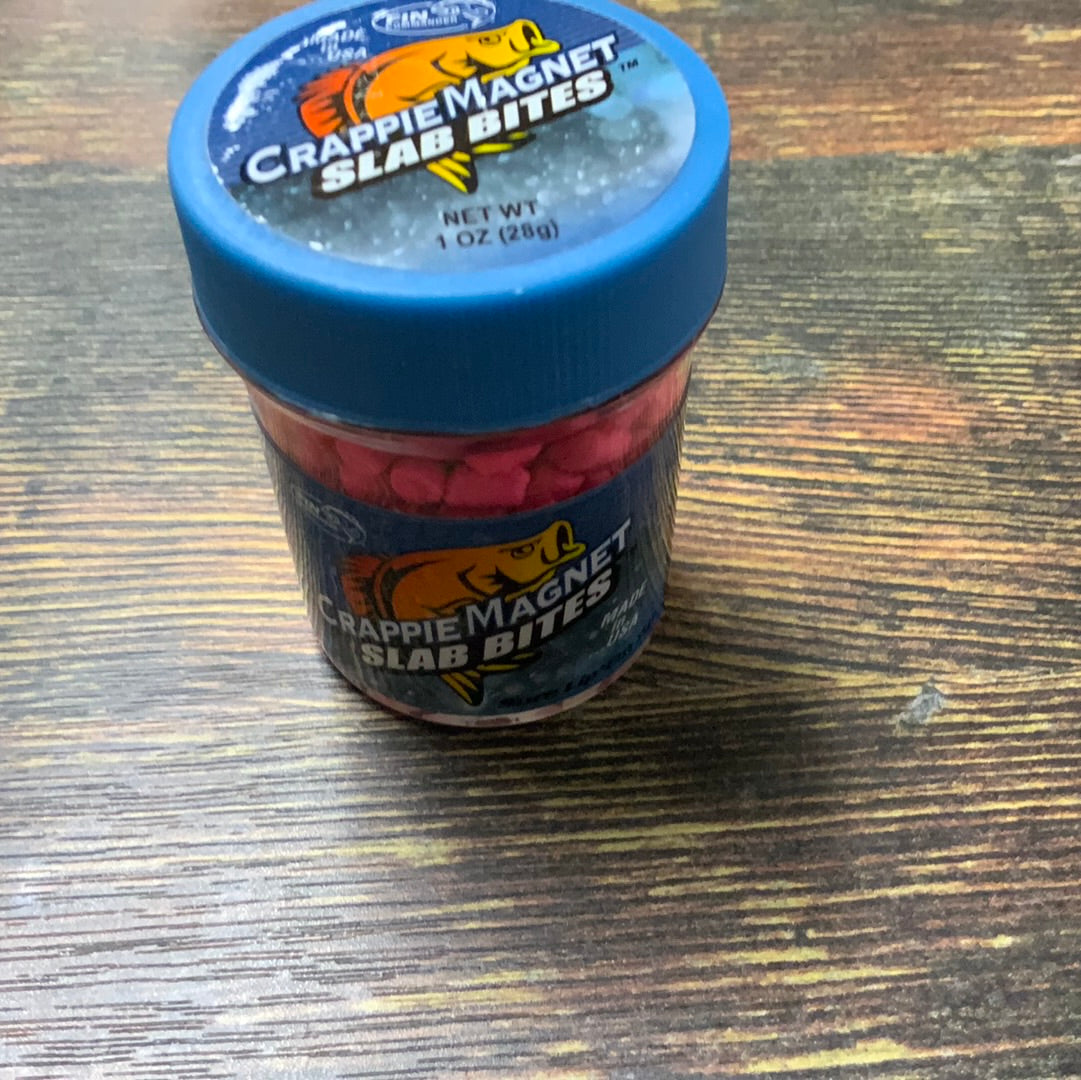 Crappie Magnet Slab Bites 1 oz. Pink