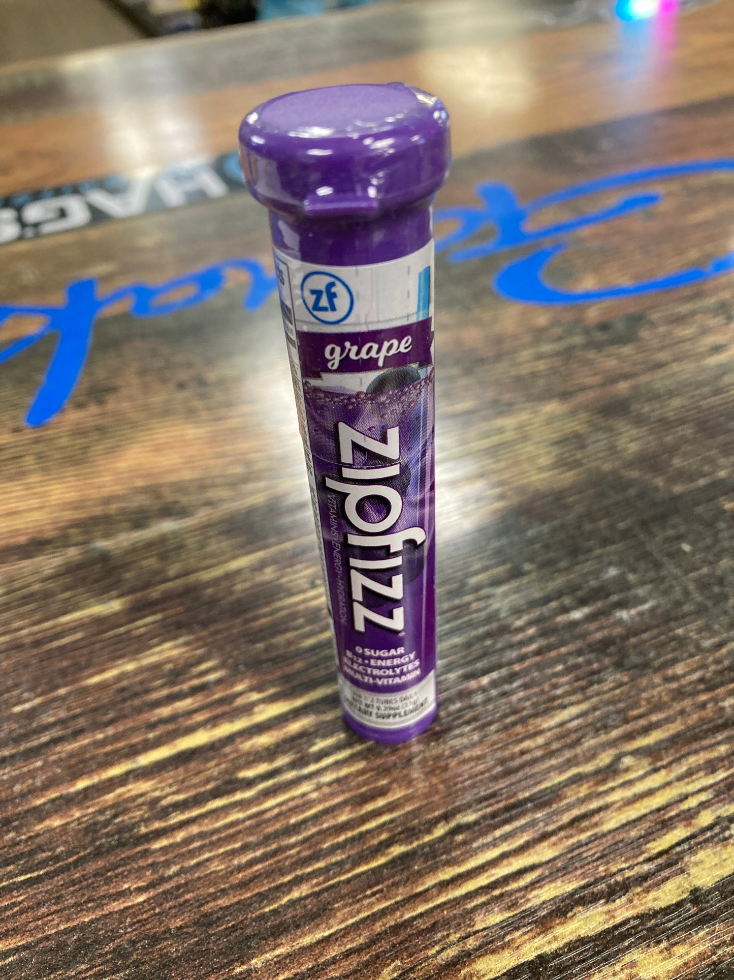 Zip Fizz Vitamin Energy - Grape