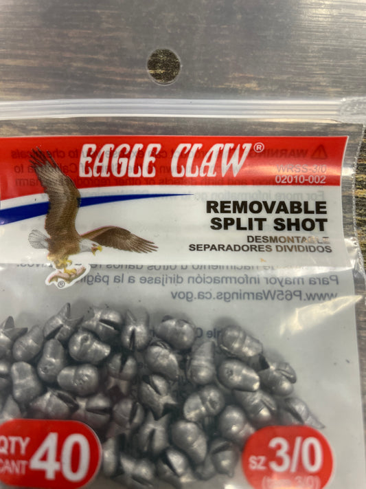 Eagle Claw Remove Split Shot 3/0