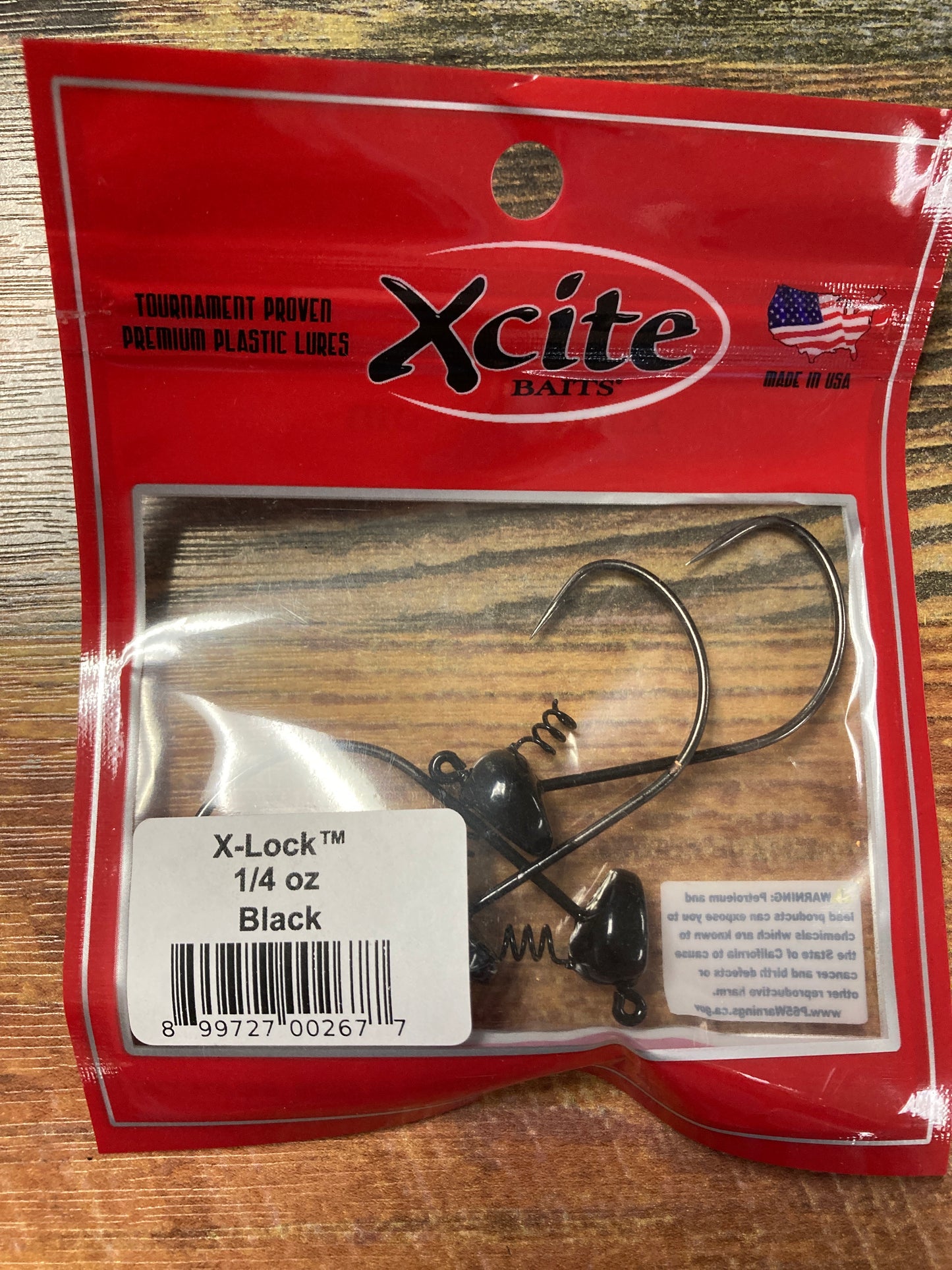 Xcite X-Lock 1/4 oz Black