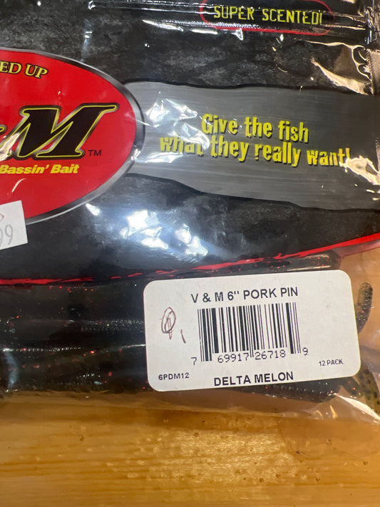 V&M Pork Pin 6” Delta Melon