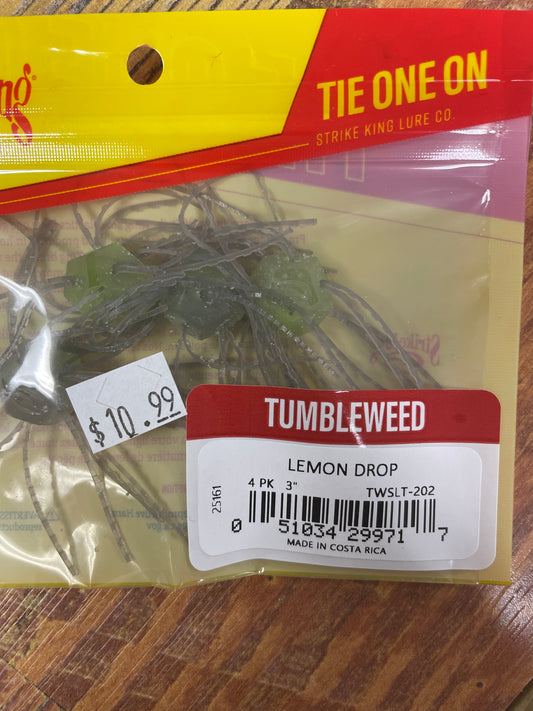 Strike King Tumbleweed Salted 3” Lemon Drop
