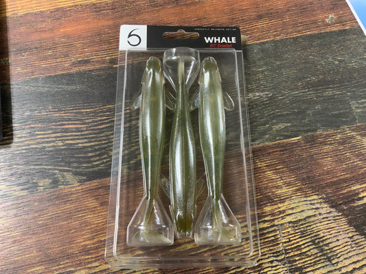 6th Sense Whale Swimbait 6" Ghost Hitch