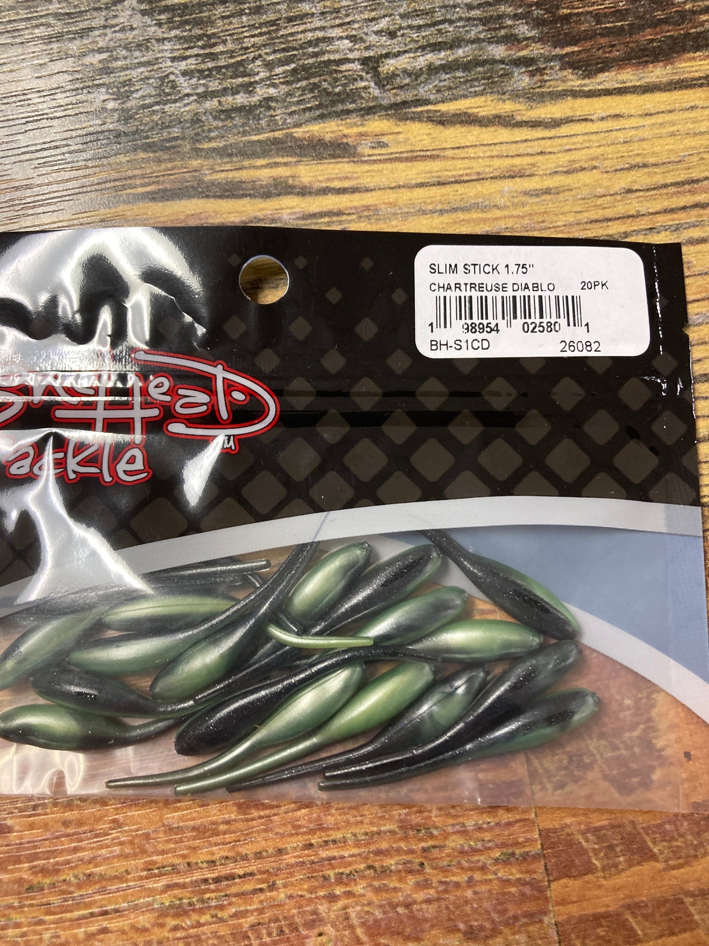 Bonehead Slim Stick 1.75" Chartreuse Diablo