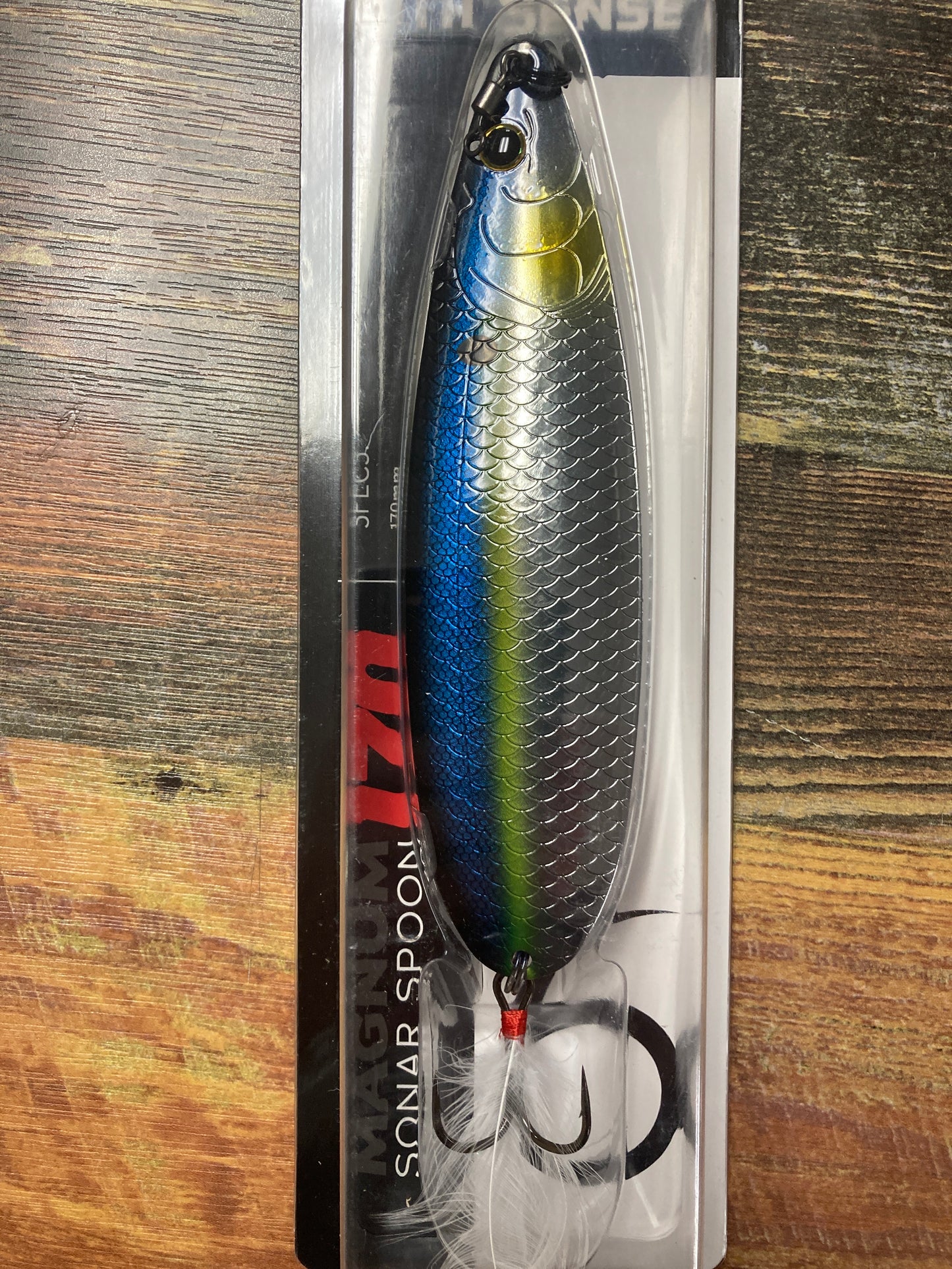 Sonar Spoon 170 Chrome Threadfin