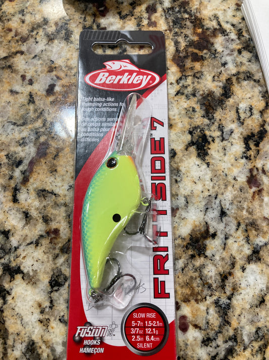 Berkley Frittside 3/7 oz. 2.5” Blue Chartreuse