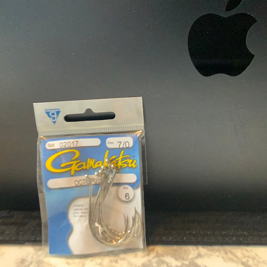 Gamakatsu Octopus 7/0 Nickle