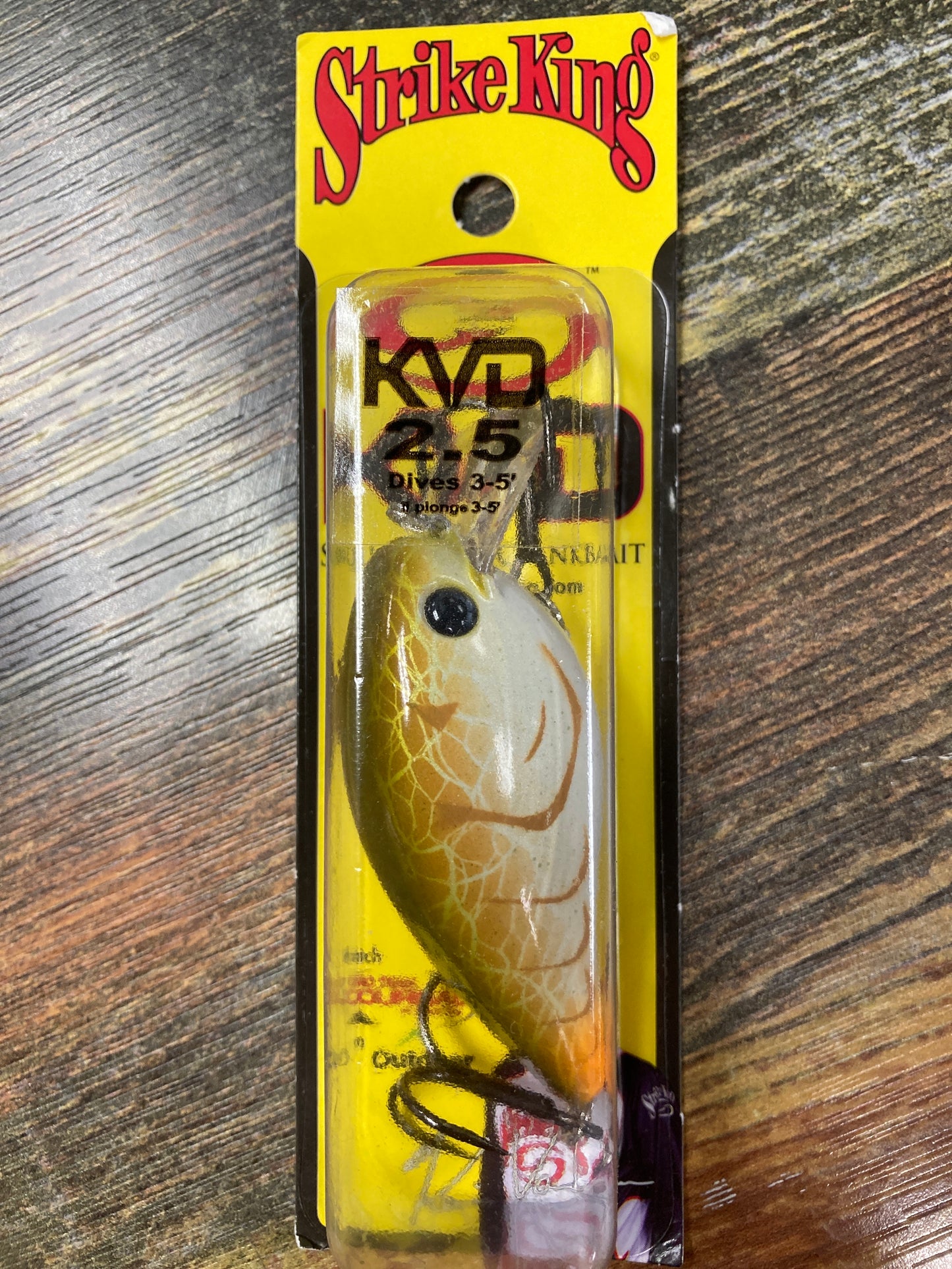Strike King KVD Square Bill 2.5 Bone Craw