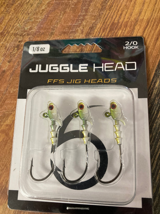 6th Sense Juggle Head FFS 1/8 oz. 2/0 American Shad