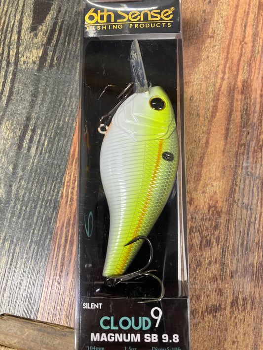 6th Sense Cloud 9 Mag 9.8 Silent 1.5 oz. Sexified Chart Shad