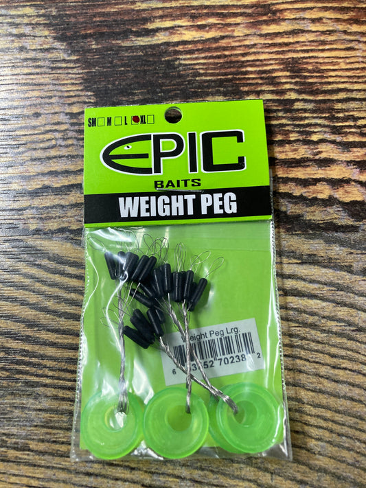Epic Baits Weight Peg - Large