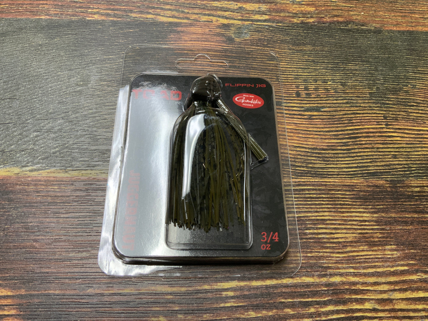 Toad Thumper Juggernaut Flipping Jig. 3/4 oz. Green Pumpkin