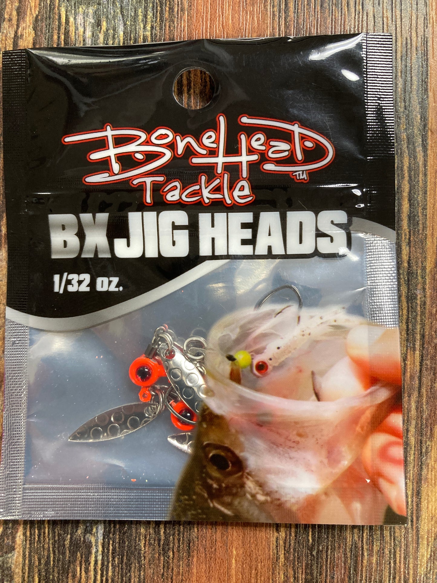 Bonehead Jig Heads 1/32 oz. #6 Orange