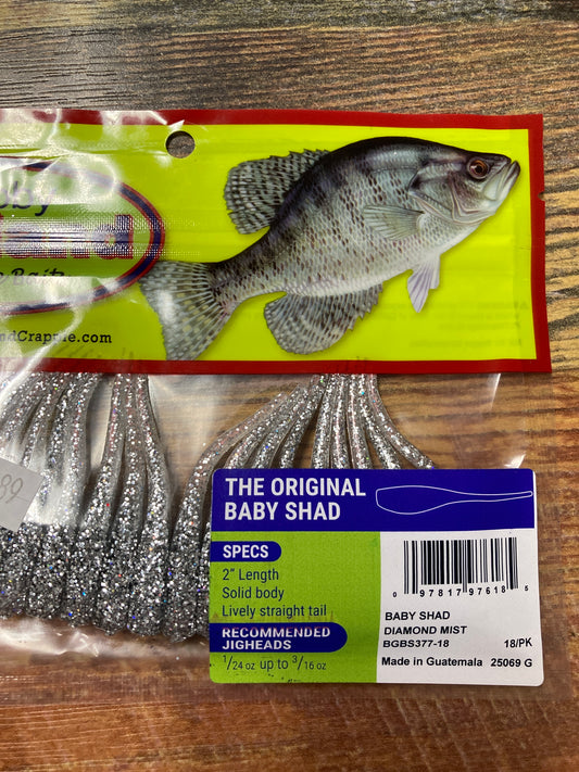 Bobby Garland Baby Shad - Diamond Mist