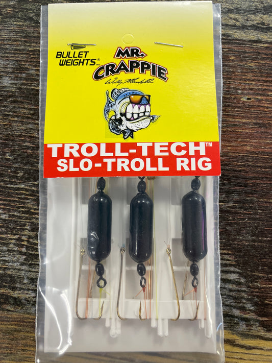 Mr Crappie Slo Troll Rig 3/4 oz. Black