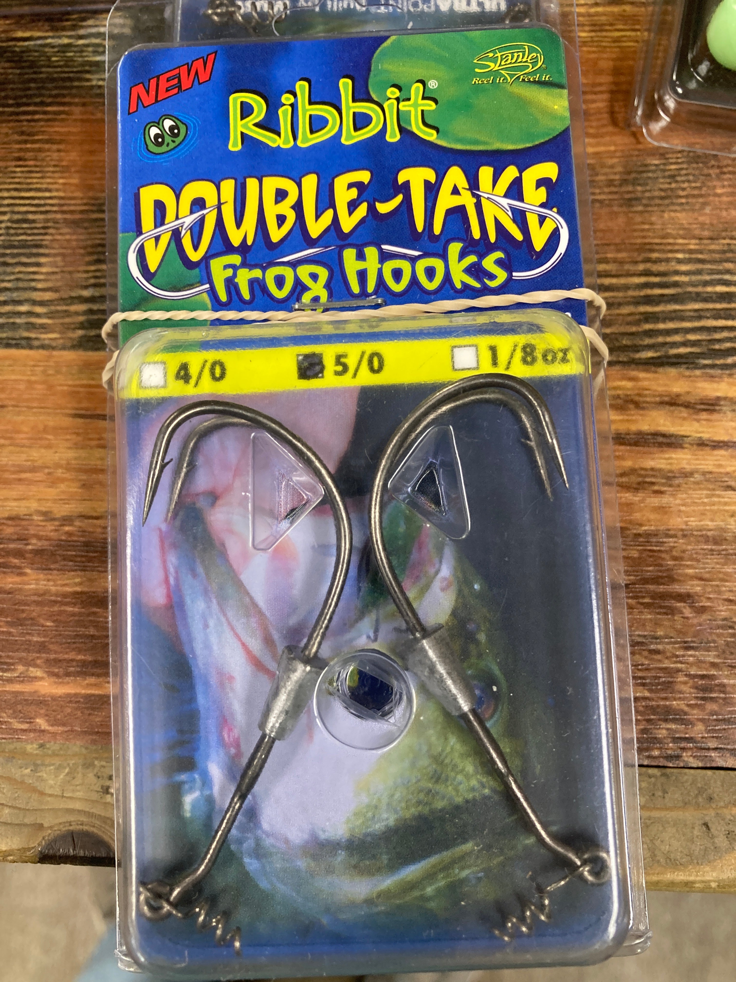 Ribbit Double Take Frog Hooks 1/8 oz. 5/0 – Lake Fork Resort