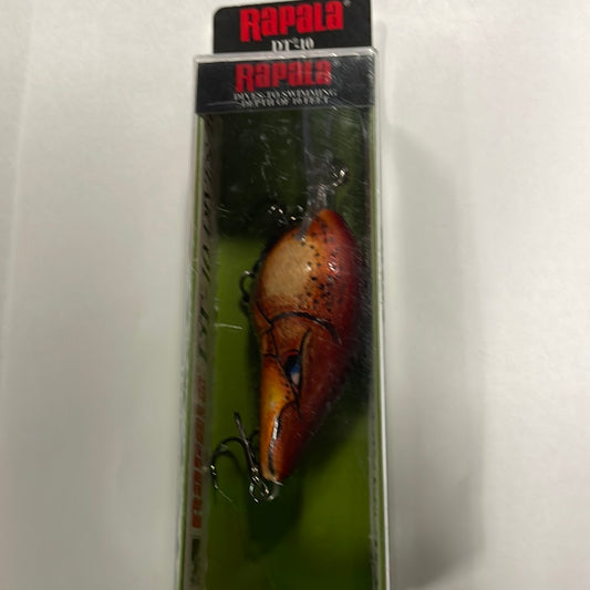 Rapala DT-10 Crankbait - Blaze