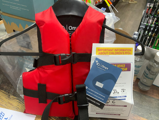 Onyx Kids Life Jacket - Red
