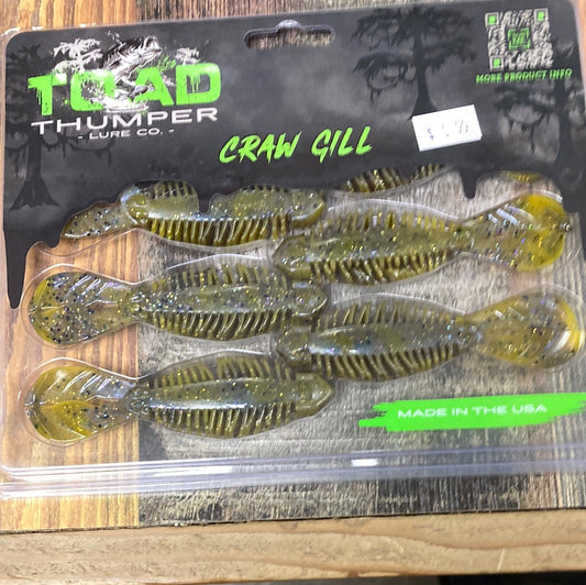 Toad Thumper Craw Gill - Electric Gill