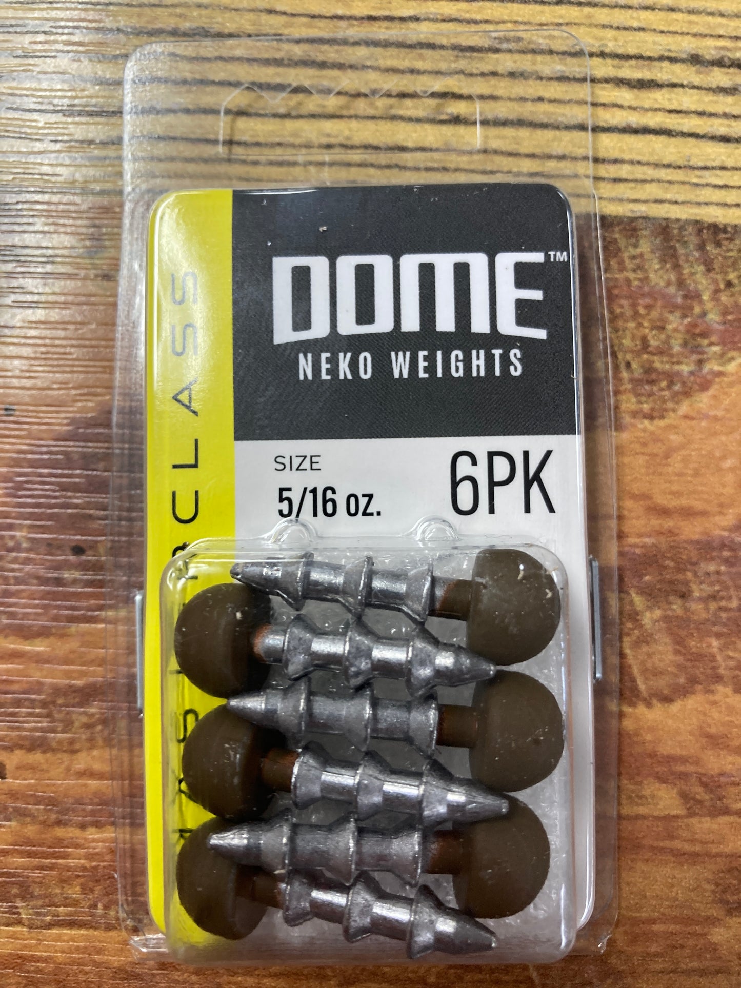 Dome Neko Weights 5/6 oz. 5/16 oz. Matte Brown
