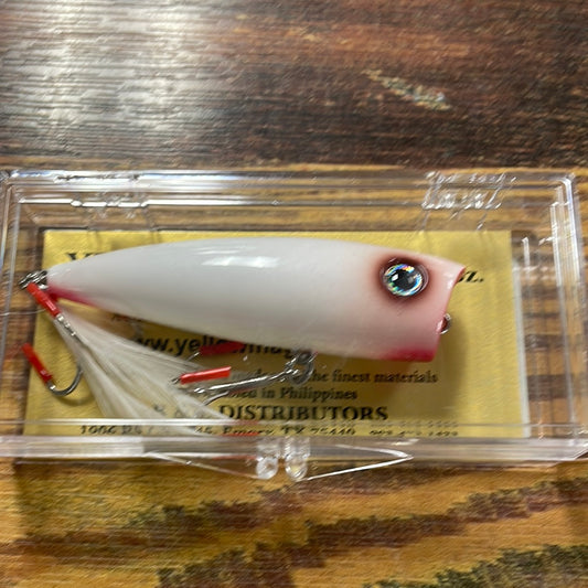 Yellow Magic Magnum Popper - White Shad