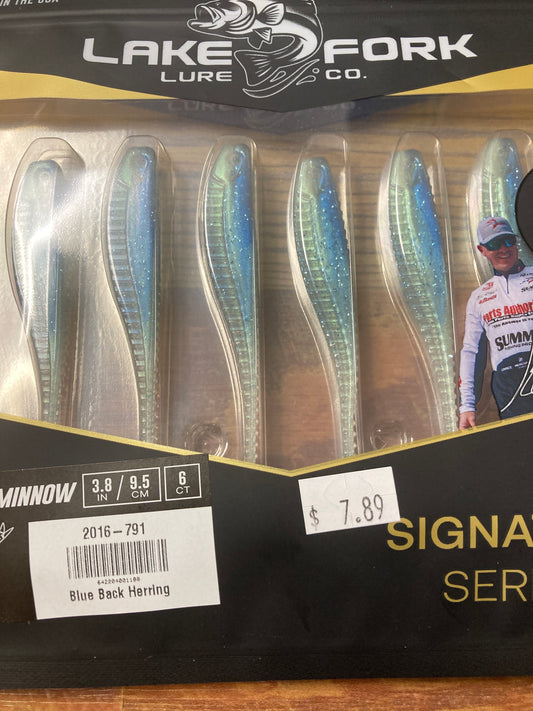 Lake Fork Lures FFS Minnow - Blue Back Herring
