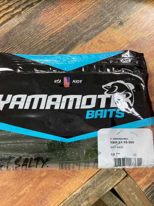 Yamamoto Swimming Senko 5" Baby Bass