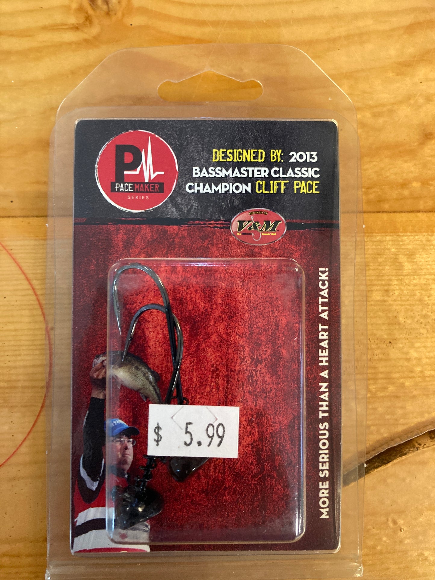 V&M Shakey Head 1/4oz. Black