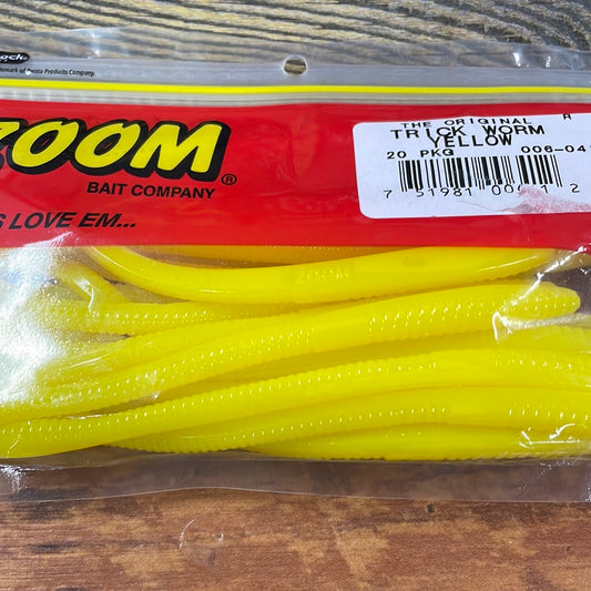 Zoom Trick Worm - Yellow