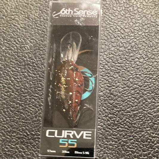 6th Sense Curve 55 - 3/8 oz. Delta Craw