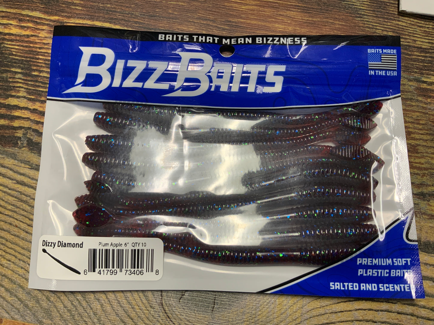 Bizz Baits Dizzy Diamond - Plum Apple