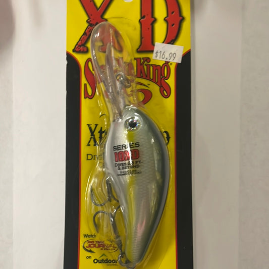 Strike King 10XD Dives 25’ & Beyond Chartreuse Sexy Shad