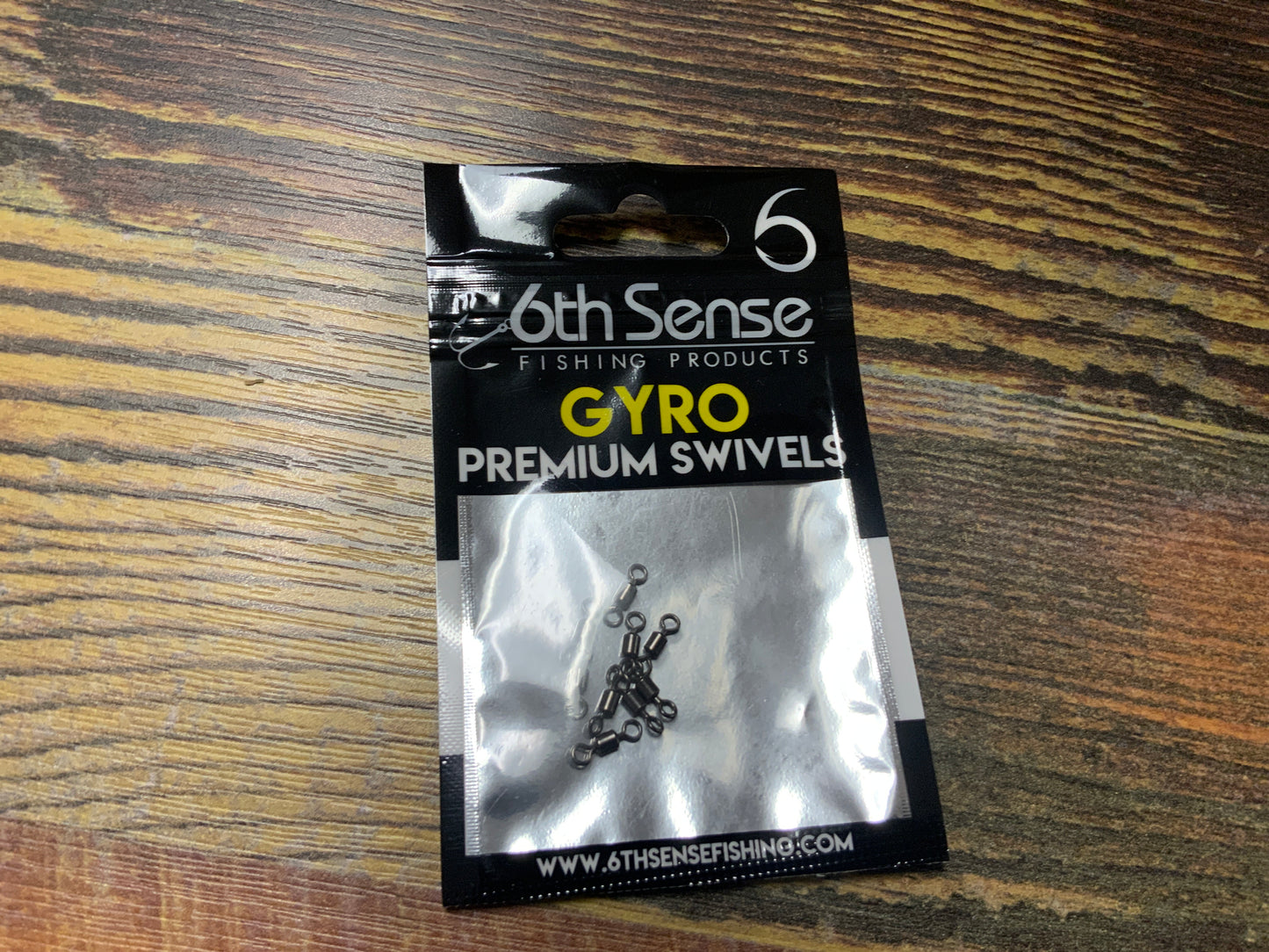 6th Sense Gyro Swivels - Size 8 Black Nickel