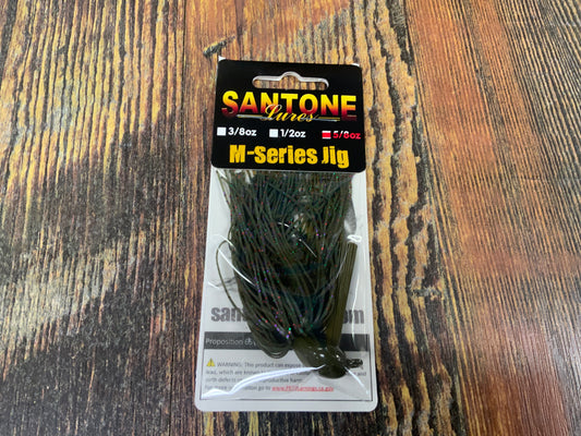 Santone M Series Jig 5/8 oz. Bass Candy