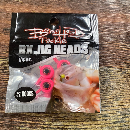 Bonehead BH Bladed jig head 1/4 oz Pink