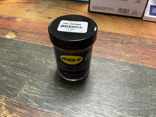 Spike It Jig-N-Coat Powder 2 oz. Brown