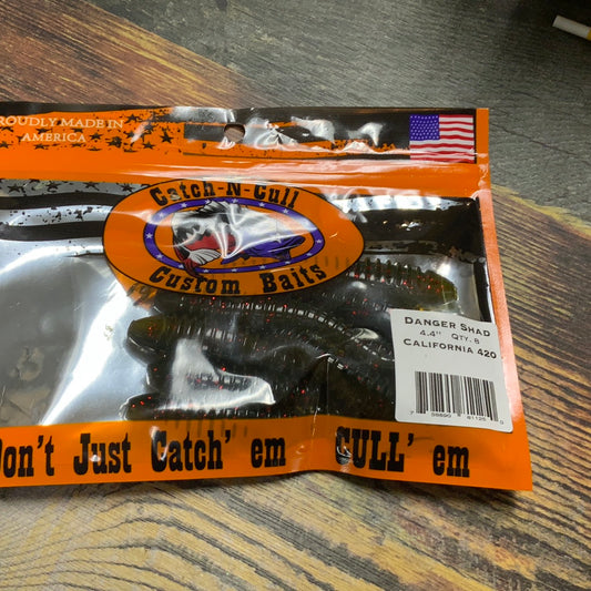 Catch-N-Cull Danger Shad 4.4" California 420
