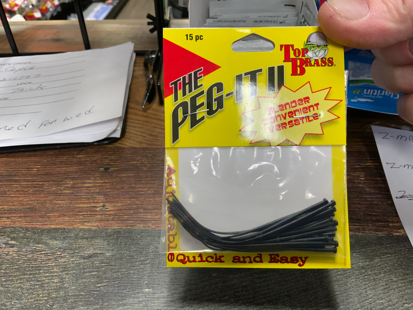 Top Brass Peg It II - Black