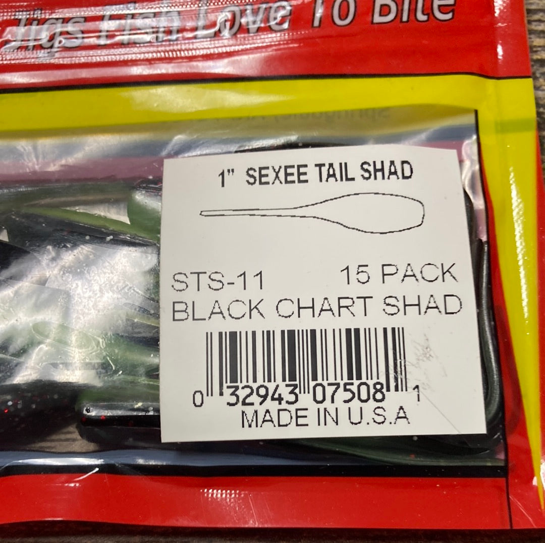 Arkie Sexee Tail Shad Panfish sexee shad Arkie Sexee Tail Shad Panfish sexee shad