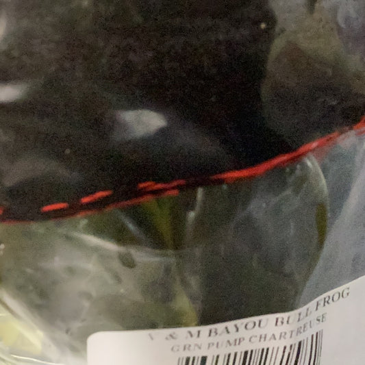 V&M Bayou Bullfrog - Green Pumpkin Chartreuse