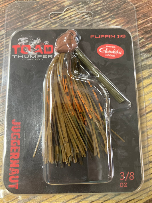 Toad Thumper Juggernaut Jig 3/8 oz. Bad Craw