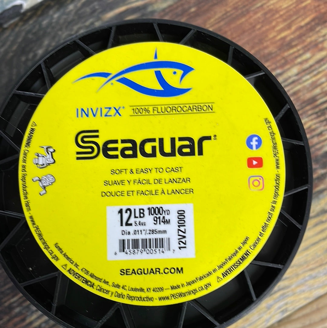 Seaguar Invizx Fluoro 12lb. 1000 yds