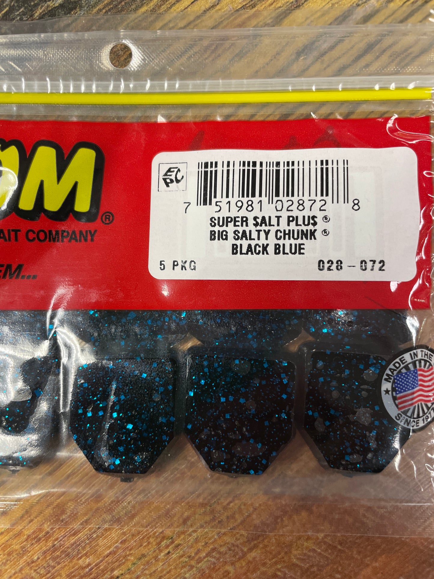 Zoom Big Chunk 3.25" Black Blue