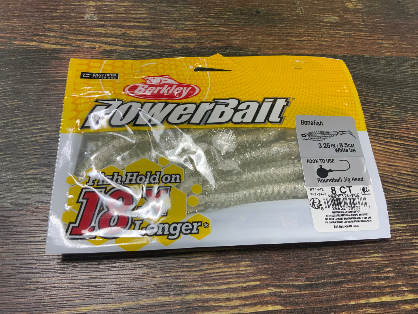 Berkley Bonefish 3.25" White Ice