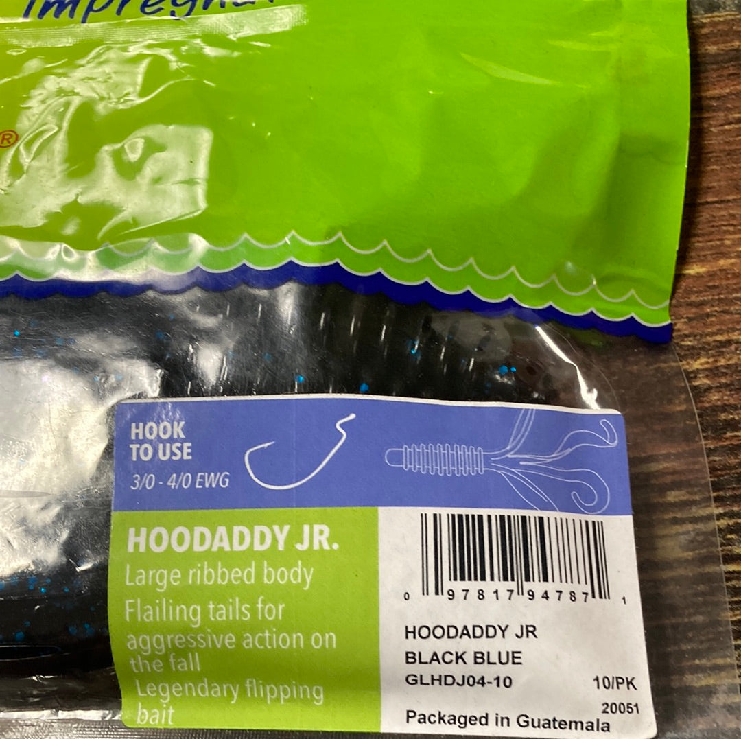Gene Larew Hoodaddy Jr Black/Blue