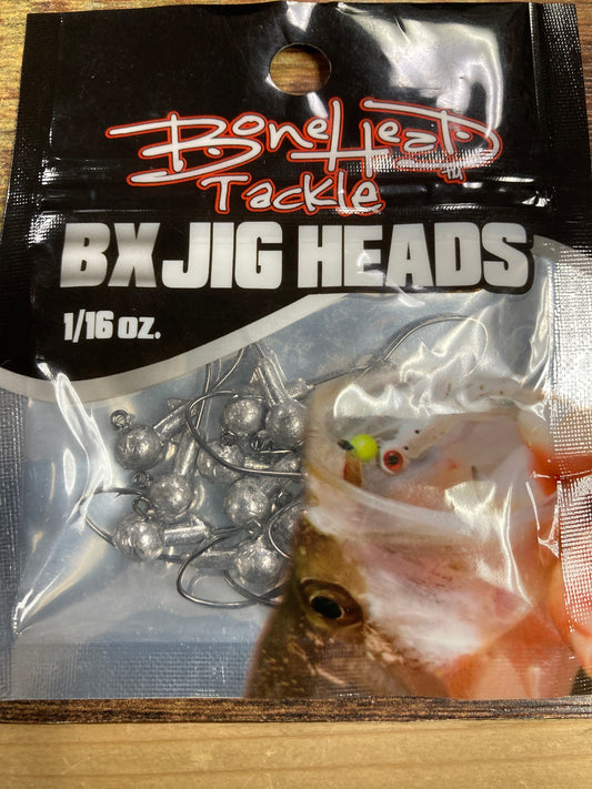 Bone Head BX Jig Heads 1/16 oz. Lead
